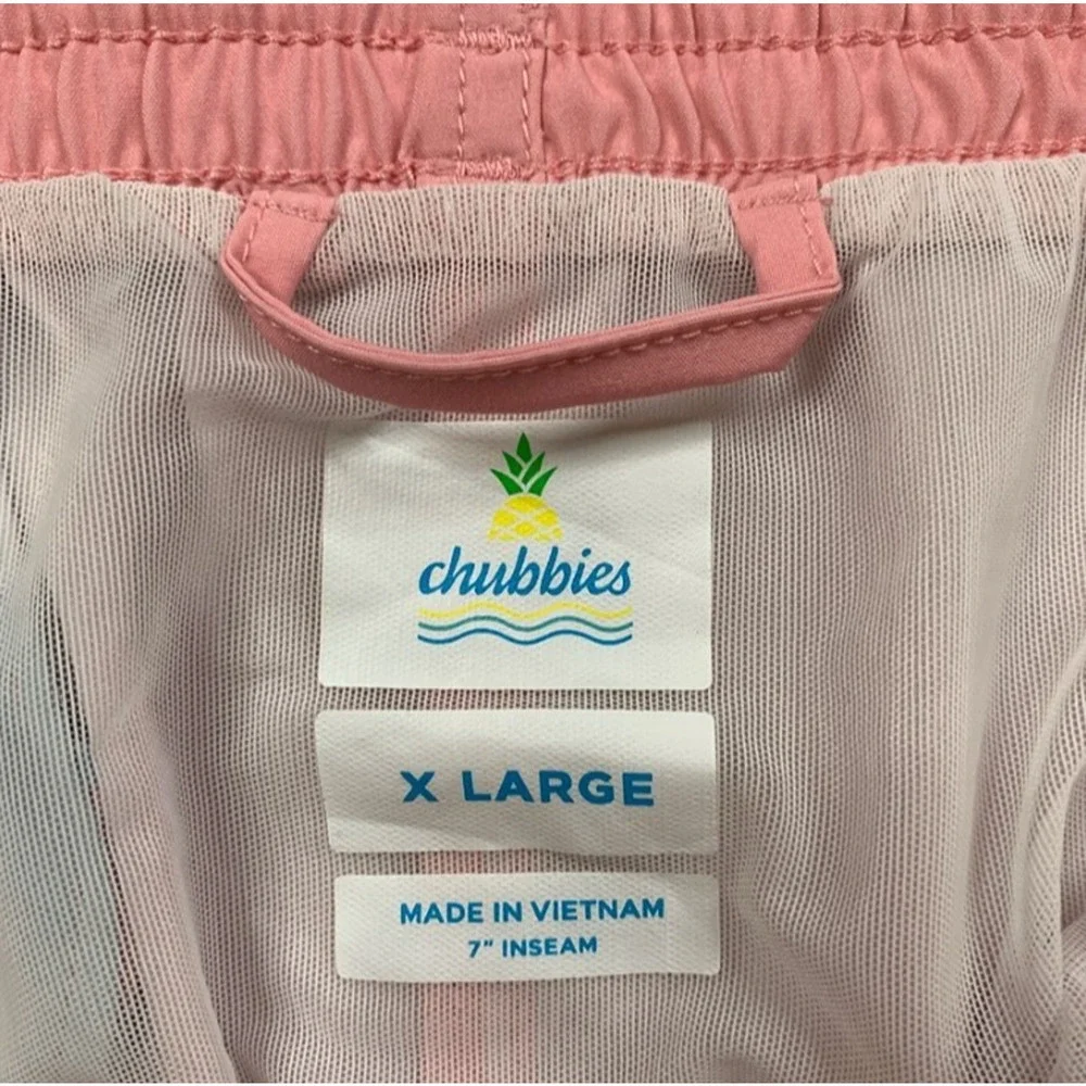 Chubbies Swim Shorts Mens Extra Large On-The Horizon Brief Lined Stretch Beach